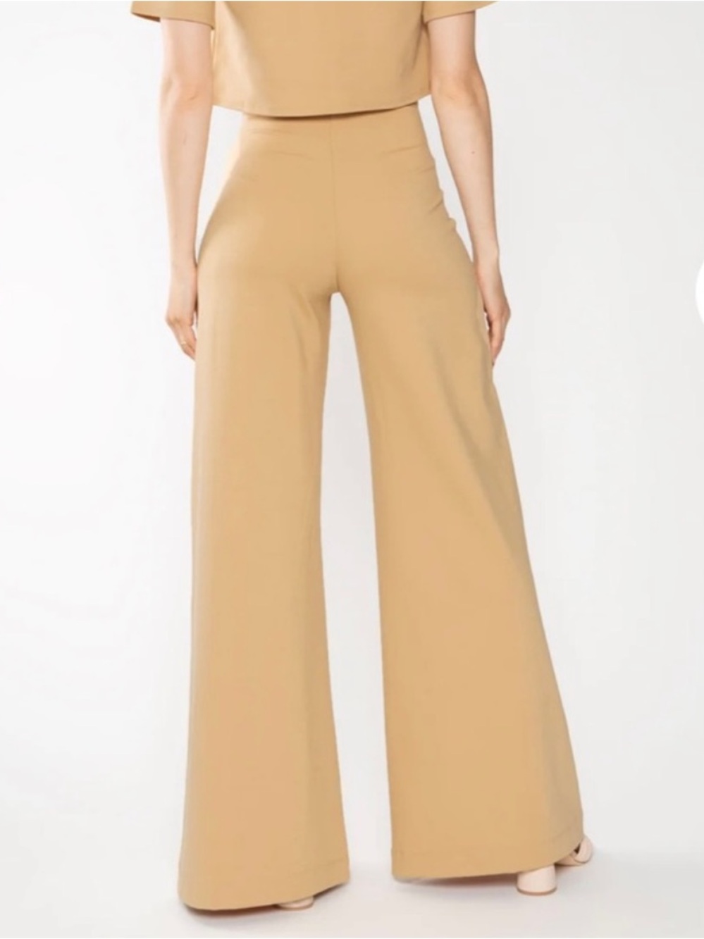Ripley Rader Ponte Knit Wide Leg Pants Size 2+ (US 16-18) High Waisted Versatile - Picture 11 of 12